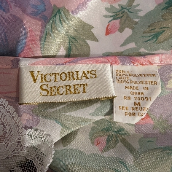 Victoria's secret vintage floral cami sz M - Picture 4 of 4